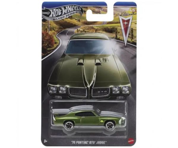 Hot Wheels Silver Series: ’70 Pontiac GTO kisautó 1/64