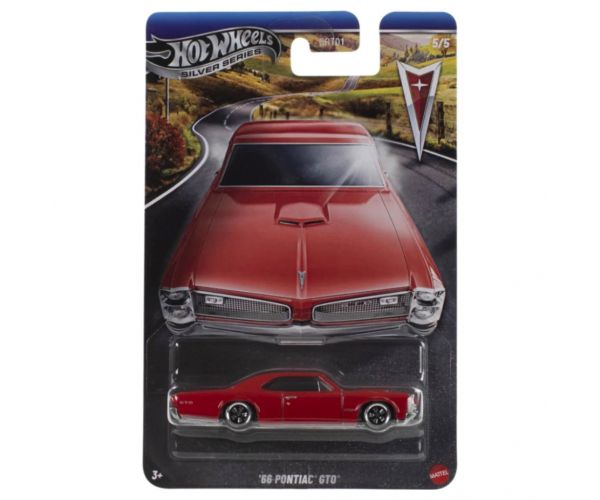 Hot Wheels Silver Series: ’66 Pontiac GTO kisautó 1/64