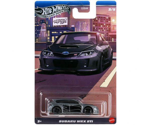 Hot Wheels: Subaru WRX STI klasszikus kisautó 1/64 - Mattel