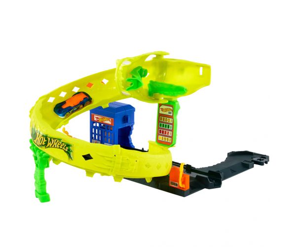 Hot Wheels: Kígyótámadás pályaszett - Mattel