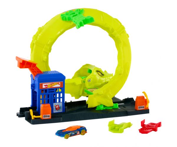 Hot Wheels: Kígyótámadás pályaszett - Mattel