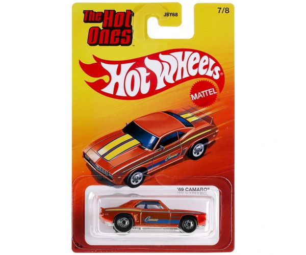 Hot Wheels: The Hot Ones '69 Camaro kisautó 1/64 - Mattel