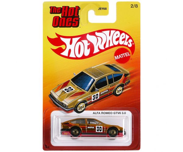 Hot Wheels: The Hot Ones Alfa Romeo GTV6 3.0 kisautó 1/64 - Mattel
