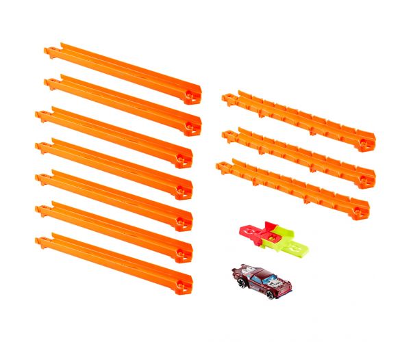 Hot Wheels Track Creator: Egyenes pályakészlet - Mattel