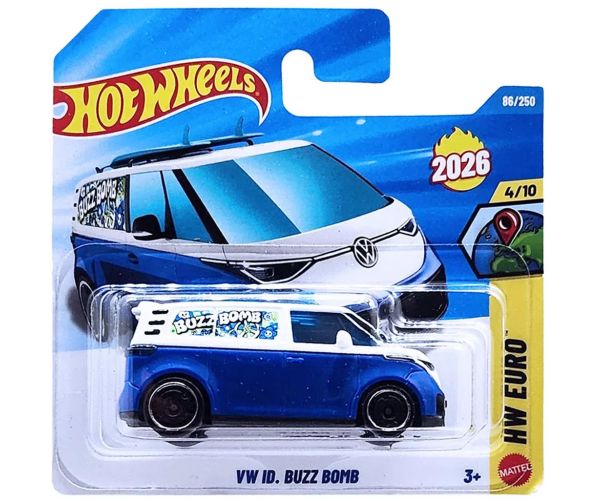 Hot Wheels: VW ID. Buzz Bomb kisautó 1/64 - Mattel