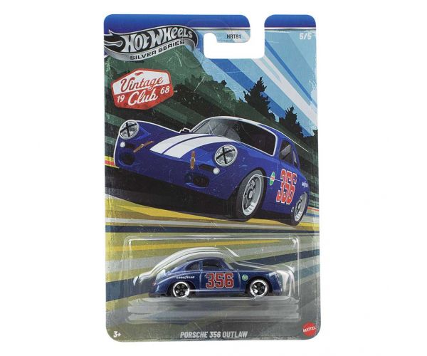 Hot Wheels: Vintage Porsche 356 Outlaw kisautó 1/64 - Mattel
