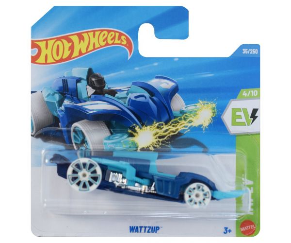 Hot Wheels: Wattzup kék kisautó 1/64 - Mattel