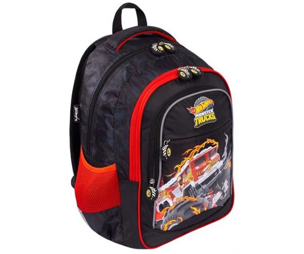 Hot Wheels ergonomikus iskolatáska, hátizsák BP26 40x28x18cm