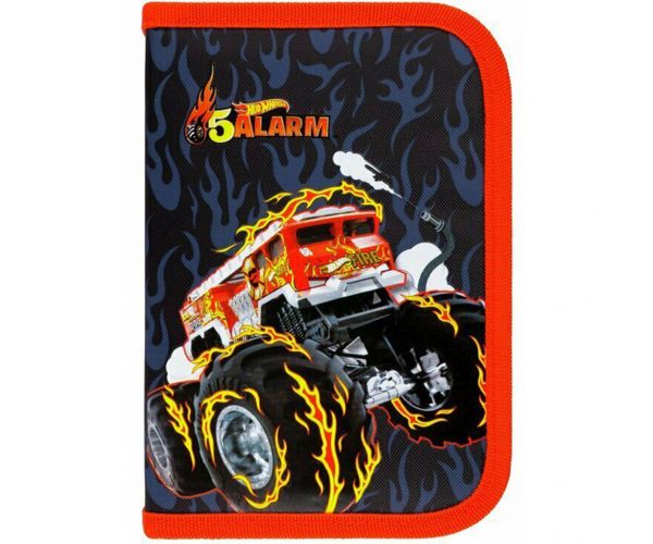 Hot Wheels kihajtható tolltartó 20,5x14x3,5cm