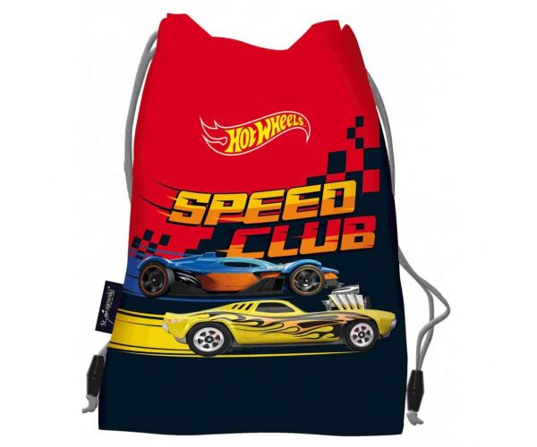 Hot Wheels tornazsák, sportzsák 34x43cm