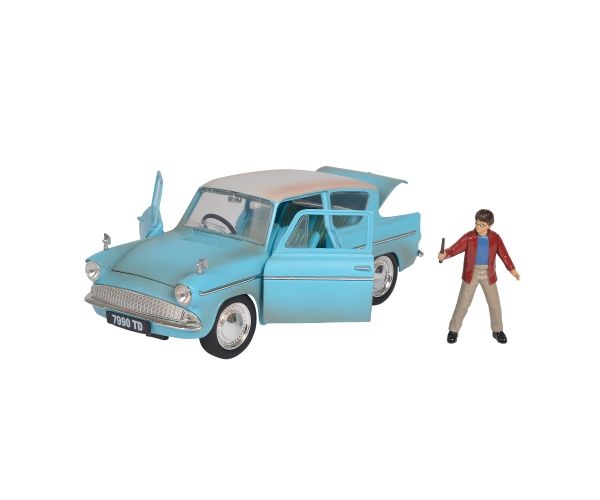 Hollywood Rides - Harry Potter: 1959 Ford Anglia fém autómodell 1/24 - Simba Toys