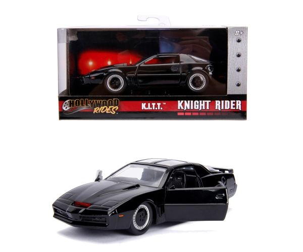 Hollywood Rides - Knight Rider: K.I.T.T. Knight 2000 fém autómodell 1/32 - Simba Toys