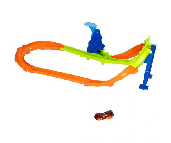 Hot Wheels: Bajnokság pályaszettek - Körverseny ugratóval - Mattel