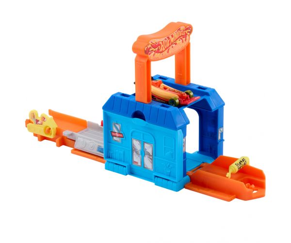 Hot Wheels: City Dine & Go autós étterem alap pályaszett – Mattel
