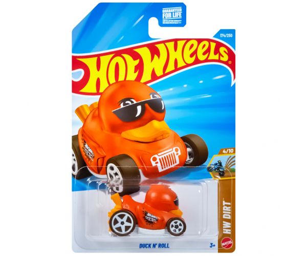 Hot Wheels: Duck N' Roll kisautó 1/64 - Mattel