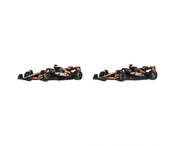 Hot Wheels F1 Kisautó 2-es Csomag - McLaren: Norris + Piastri - Mattel