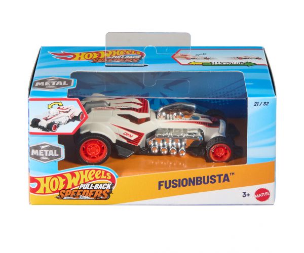 Hot Wheels: Fusionbusta felhúzható kisautó 1/43 - Mattel