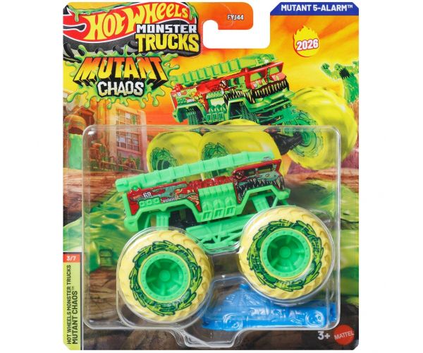 Hot Wheels Monster Trucks: Mutant 5-Alarm kisautó 1/64 – Mattel