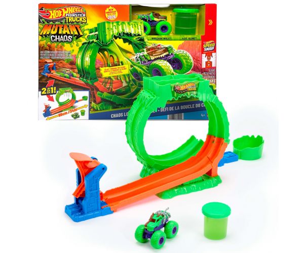 Hot Wheels Monster Trucks Slimehurok pályaszett – Mattel