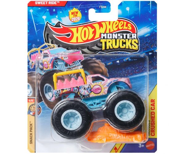 Hot Wheels Monster Trucks: Sweet Ride kisautó 1/64 – Mattel