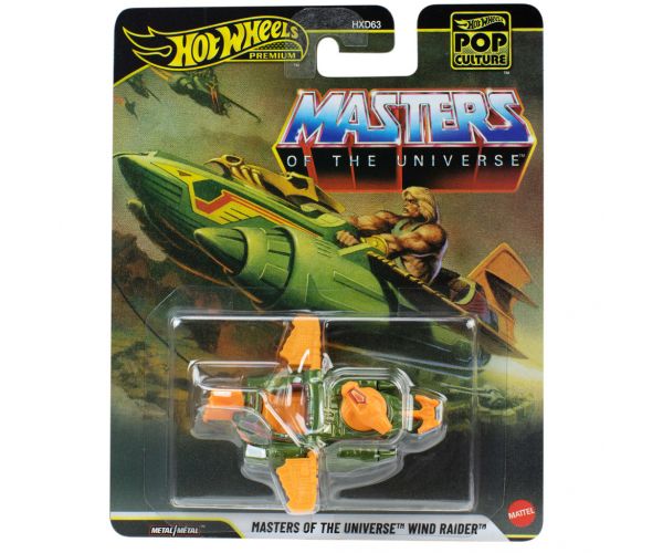 Hot Wheels: Pop Kultúra Masters of the Universe - Az univerzum védelmezői Wind Raider kisautó 1/64 - Mattel