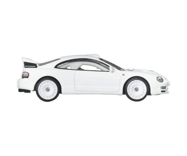 Hot Wheels: Premium Toyota ’90s JDM gyűjtői kisautó szett – Supra, Celica GT-Four, MR2 TRD és Sakura Sprinter, 1/64 - Mattel