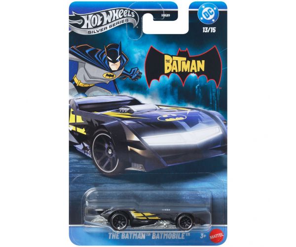 Hot Wheels Silver Series: The Batman Batmobile kisautó 1/64 - Mattel