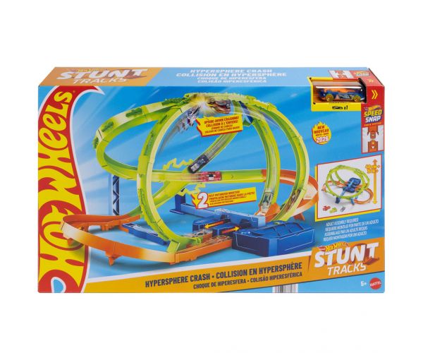 Hot Wheels Stunt Tracks Kanyarkavalkád autópálya szett - Mattel