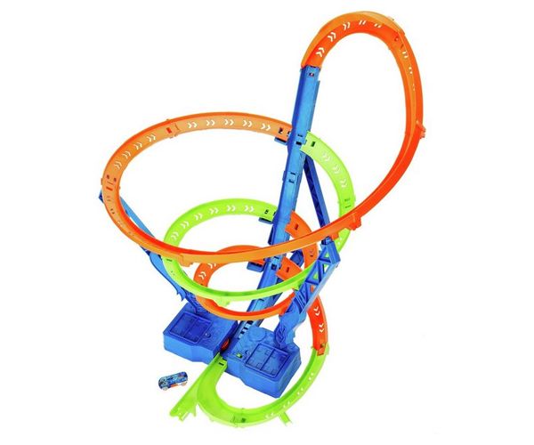 Hot Wheels Szédületes ciklon játékszett - Mattel