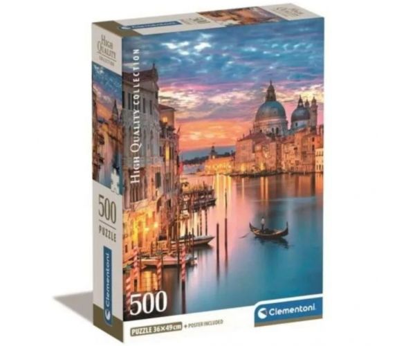 HQC Velence fényei 500db-os puzzle - Clementoni
