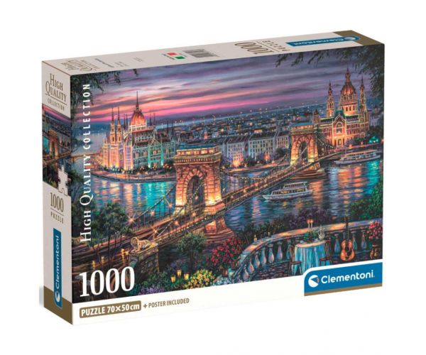 HQC A Duna fényei puzzle 1000 db-os - Clementoni