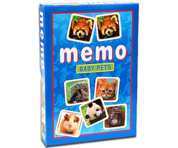 Állatkölykök memóriajáték