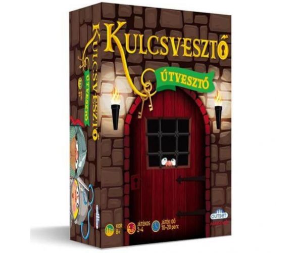 Kulcsvesztő útvesztő társasjáték