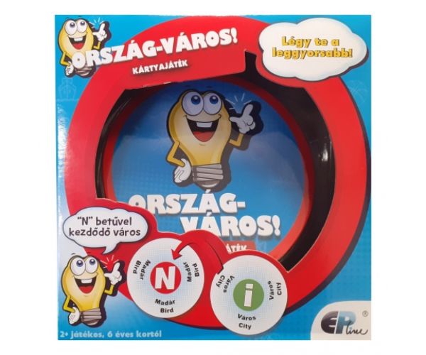 Ország-város kártyajáték