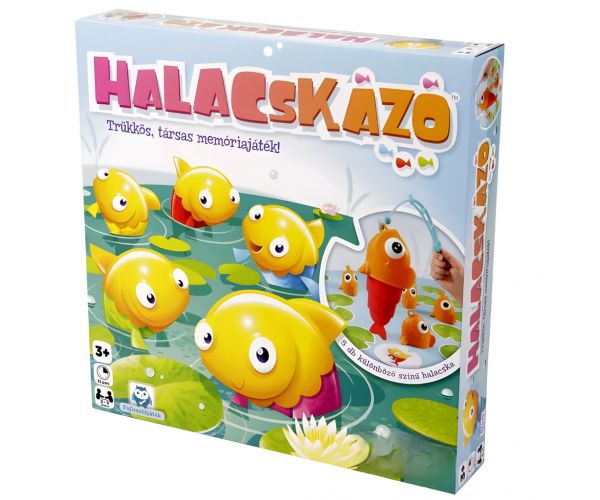 Halacskázó memória társasjáték