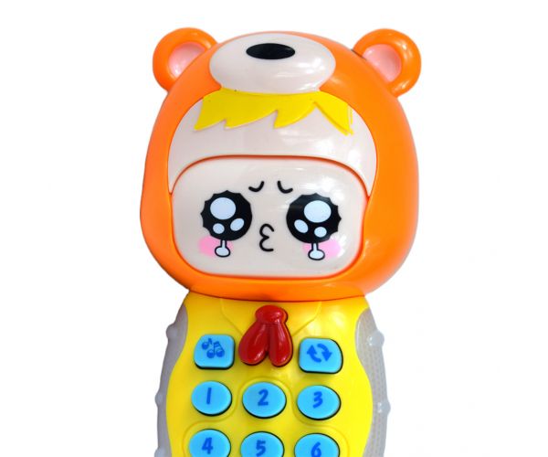 Mókás bébi telefon kétféle változatban hanggal és fénnyel