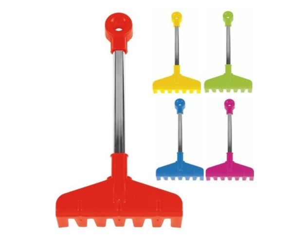 Gereblye fém nyéllel több színváltozatban 32cm-es - Wader