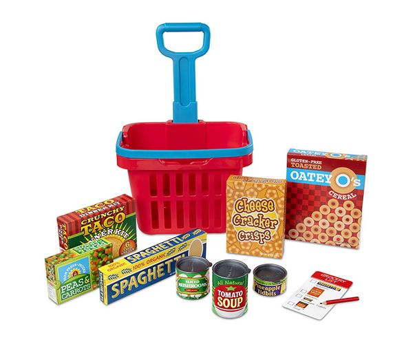 Gurulós bevásálókocsi játék szett - Melissa & Doug