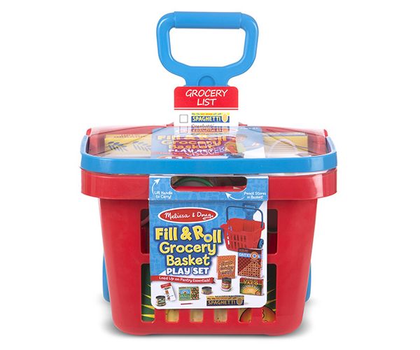 Gurulós bevásálókocsi játék szett - Melissa & Doug