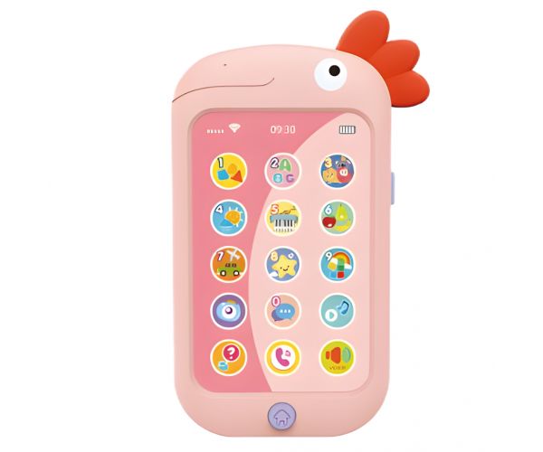 Music World: Zenélő dinó pajtás bébi telefon kétféle változatban 1db