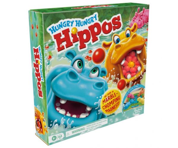 Hungry Hungry Hippos - Éhes vízilovak társasjáték - Hasbro