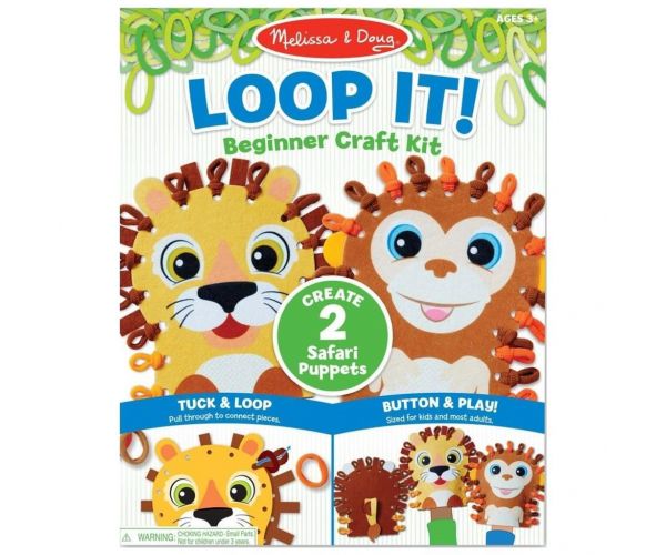 Hurkold! Vadállat bábkészítő kreatív játékszett - Melissa & Doug