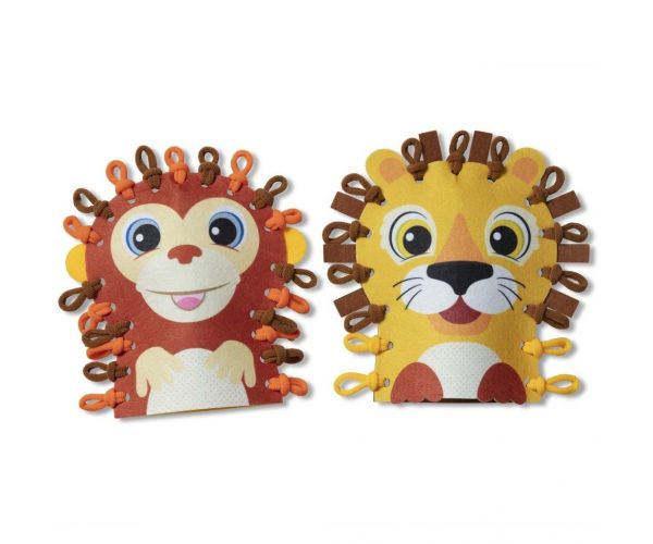 Hurkold! Vadállat bábkészítő kreatív játékszett - Melissa & Doug