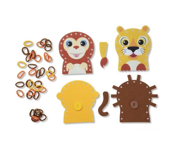 Hurkold! Vadállat bábkészítő kreatív játékszett - Melissa & Doug