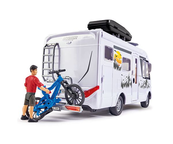 Hymer Camping Van lakóautó kiegészítőkkel 30cm - Dickie Toys