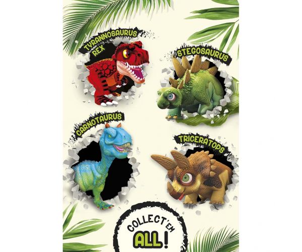 I'm Genius Dinosaur World gyűjthető meglepetés dinók tojásban - Lisciani