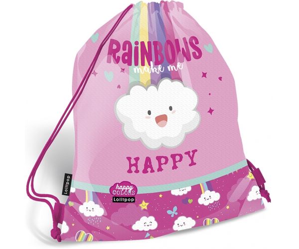 ICO: Lizzysuli Lollipop Rainbow tornazsák, sportzsák