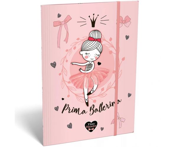 ICO: Lizzysuli Tiny Dancer Ballerina gumis mappa A/4