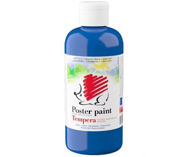 ICO: Süni tempera sötétkék színben 500ml