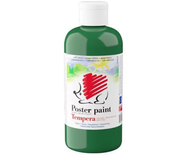ICO: Süni tempera sötétzöld színben 500ml